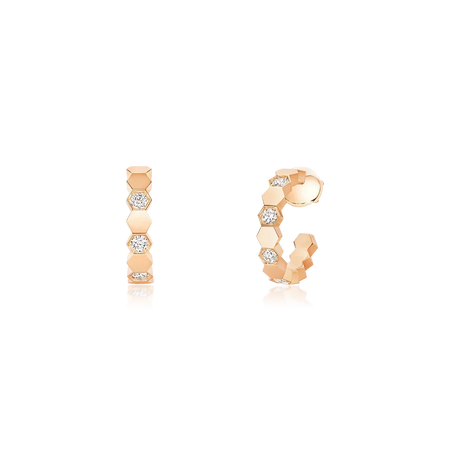 [LOXURA]Hollow Design Four-Leaf Clover Flower Shape Ring