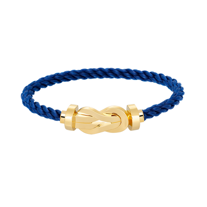 [LOXURA]CHANCE LARGE 8 FIGURE BUCKLE NO DIAMOND BRACELET GOLD