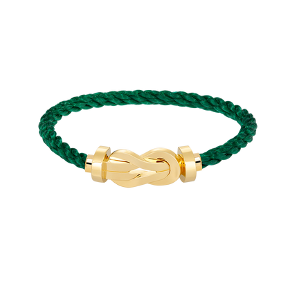 [LOXURA]CHANCE LARGE 8 FIGURE BUCKLE NO DIAMOND BRACELET GOLD