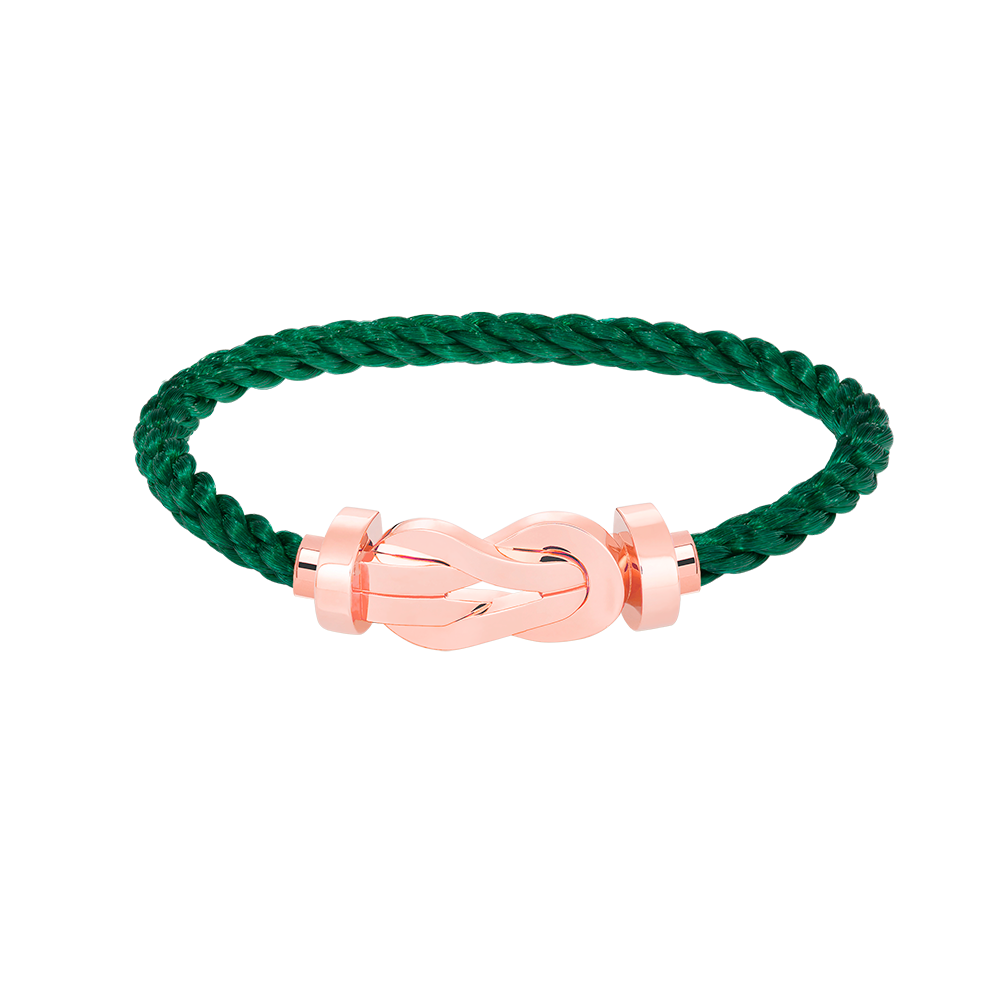[LOXURA]CHANCE LARGE 8 FIGURE BUCKLE NO DIAMOND BRACELET ROSE GOLD