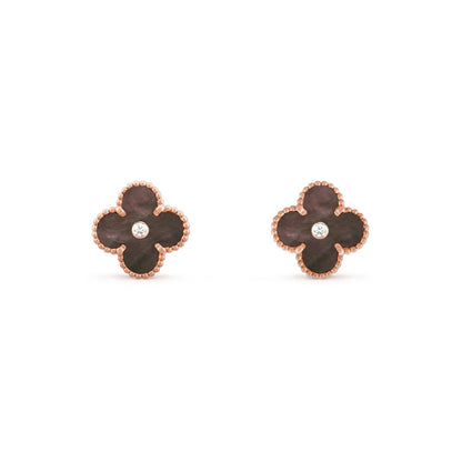 [LOXURA]CLOVER  15MM DIAMOND EARRINGS COLLECTION