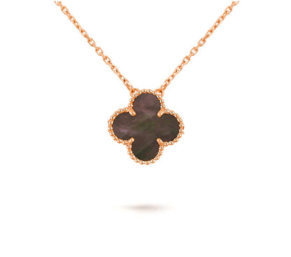 [LOXURA]CLOVER 15MM SINGLE FLOWER NECKLACE COLLECTION
