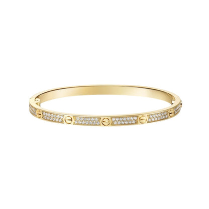 [LOXURA]LOVE BRACELET 3.65MM DIAMOND-PAVED