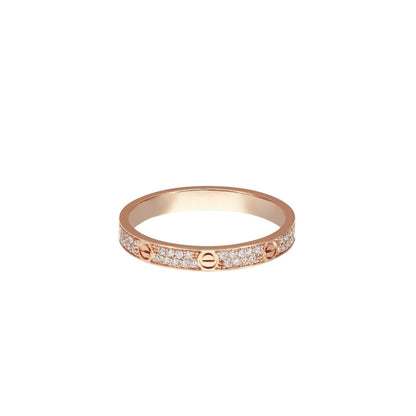 [LOXURA]LOVE RING 2.65MM DIAMOND