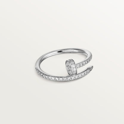 [LOXURA]JUSTE 1.8MM FULL DIAMOND RING