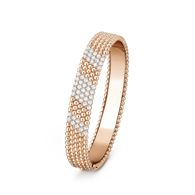 [LOXURA]  FIVE-ROW DIAMOND BRACELET