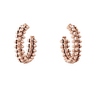 [LOXURA]CLASH SMALL HOOP EARRINGS