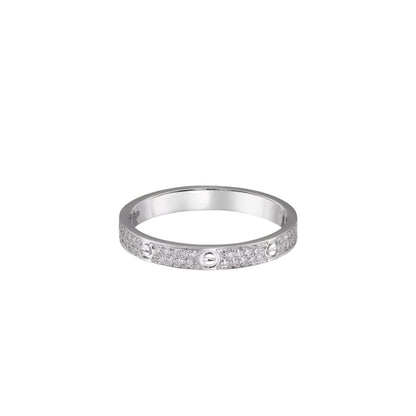 [LOXURA]LOVE RING 2.65MM DIAMOND