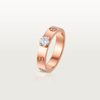[LOXURA]LOVE RING 3.6MM 1 BIG DIAMOND