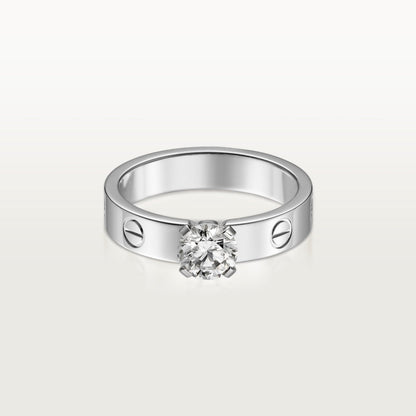 [LOXURA]LOVE RING 3.6MM 1 BIG DIAMOND