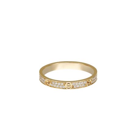 [LOXURA]LOVE RING 2.65MM DIAMOND