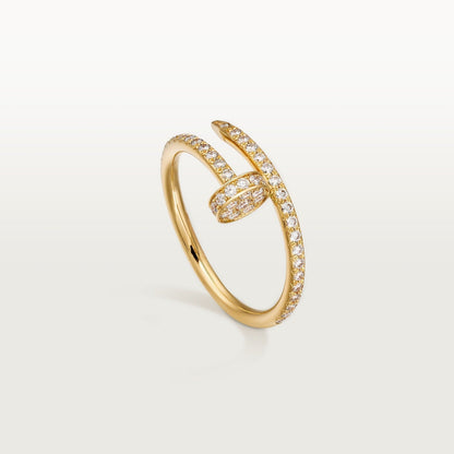 [LOXURA]JUSTE 1.8MM FULL DIAMOND RING