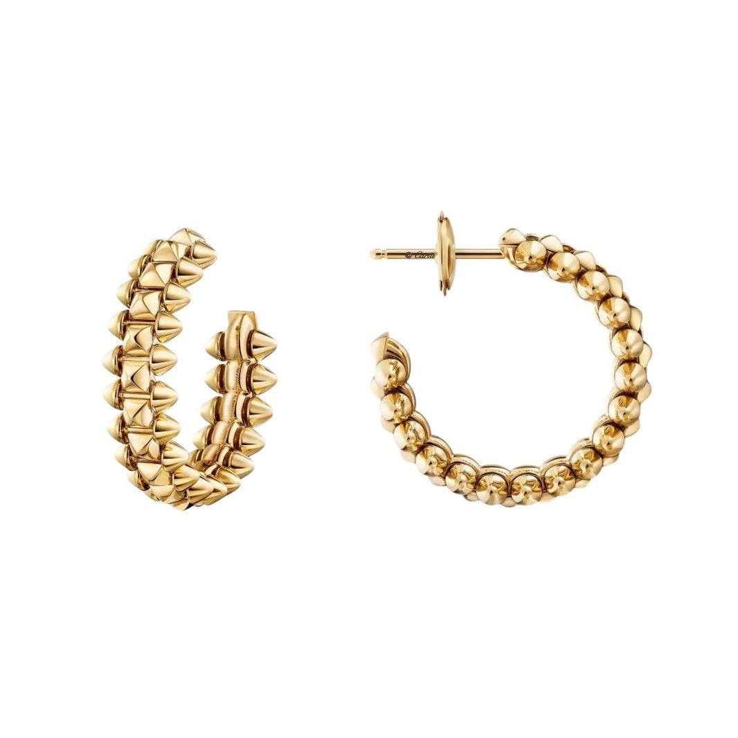 [LOXURA]CLASH SMALL HOOP EARRINGS