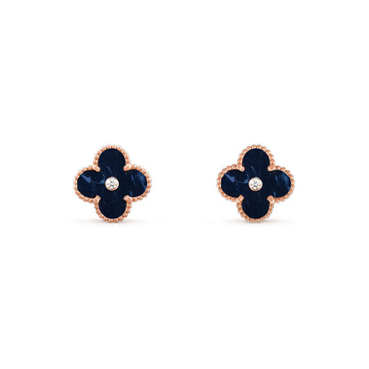 [LOXURA]CLOVER  15MM DIAMOND EARRINGS COLLECTION