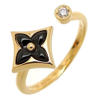 [LOXURA]STAR 1 DIAMOND OPEN RING