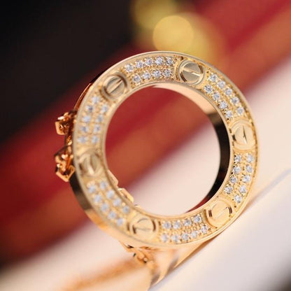 [LOXURA]LOVE NECKLACE ADJUSTABLE ROSE GOLD