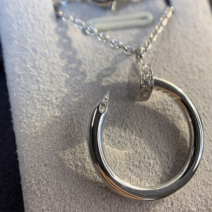 [LOXURA]JUSTE NECKLACE SILVER