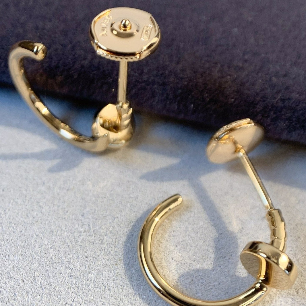 [LOXURA]JUSTE EARRINGS PINK GOLD