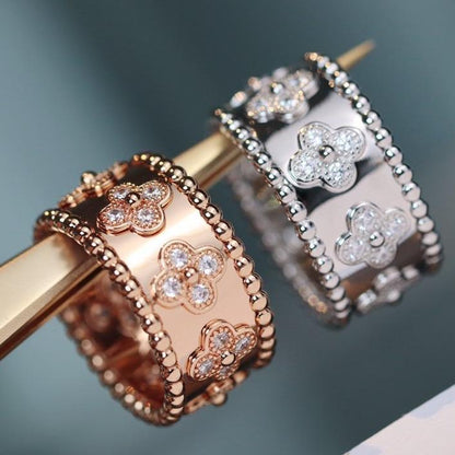 [LOXURA]CLOVER KALEIDOSCOPE RING 10MM