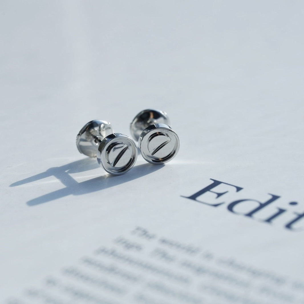 [LOXURA]LOVE EARRINGS SILVER 10MM