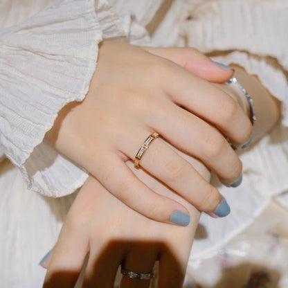 [LOXURA]LOVE RING 2.65MM DIAMOND