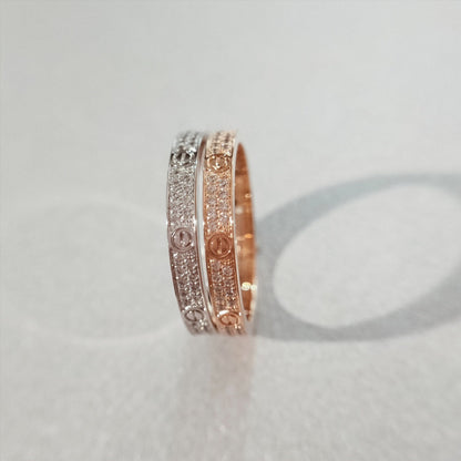 [LOXURA]LOVE RING 2.65MM DIAMOND