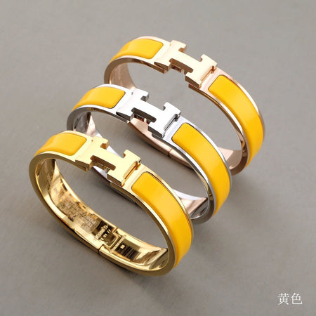 [LOXURA]H YELLOW BRACELET
