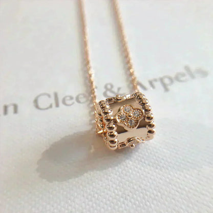 [LOXURA]PERLEE PEDANT NECKLACE GOLD / ROSE GOLD