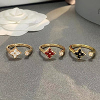[LOXURA]STAR 1 DIAMOND OPEN RING