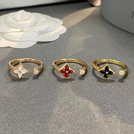 [LOXURA]STAR 1 DIAMOND OPEN RING