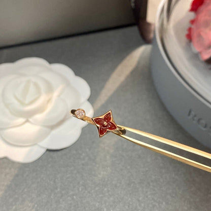 [LOXURA]STAR 1 DIAMOND OPEN RING
