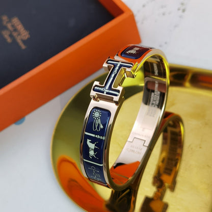[LOXURA]H COUVERTURES DARK BLUE BRACELET