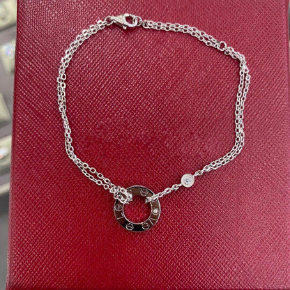 [LOXURA]LOVE BRACELET 2 DIAMOND