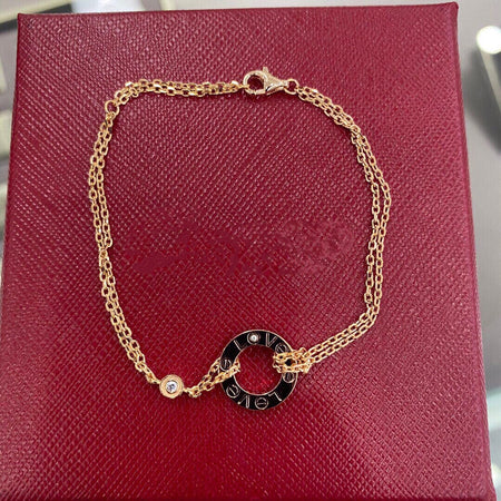 [LOXURA]LOVE BRACELET 2 DIAMOND