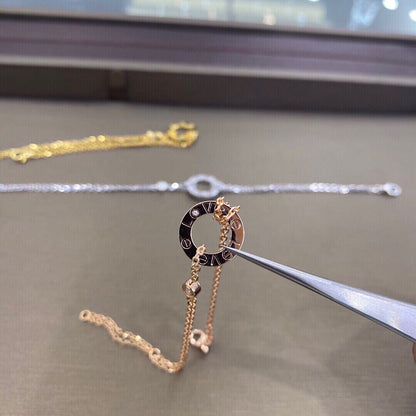 [LOXURA]LOVE BRACELET 2 DIAMOND