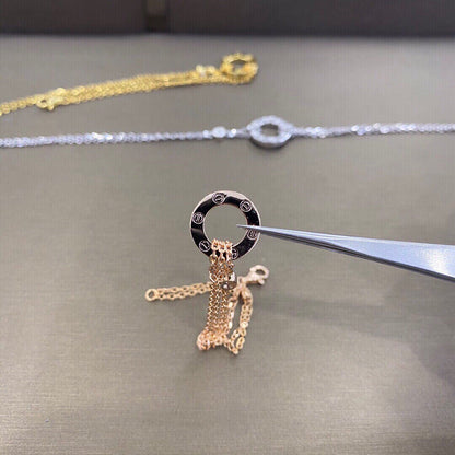 [LOXURA]LOVE BRACELET 2 DIAMOND
