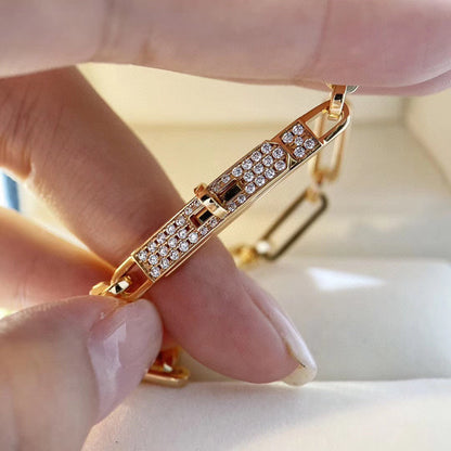 [LOXURA]CHAINE BRACELET SMALL MODEL DIAMOND