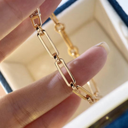 [LOXURA]CHAINE BRACELET SMALL MODEL DIAMOND