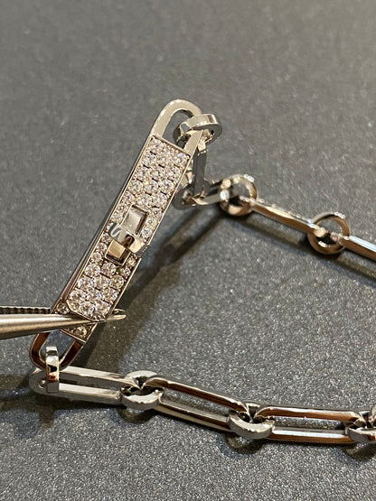 [LOXURA]CHAINE BRACELET SMALL MODEL DIAMOND