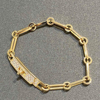 [LOXURA]CHAINE BRACELET SMALL MODEL DIAMOND