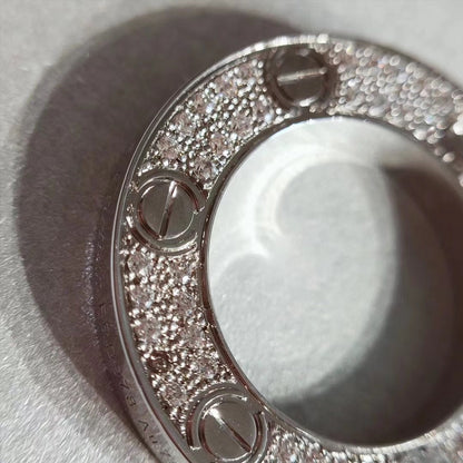 [LOXURA]LOVE NECKLACE ADJUSTABLE SILVER