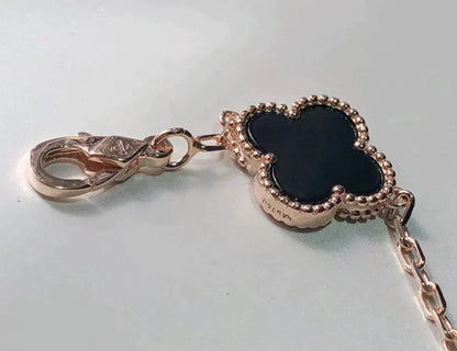 [LOXURA]CLOVER 5 MOTIFS MULTICOLOR BRACELET