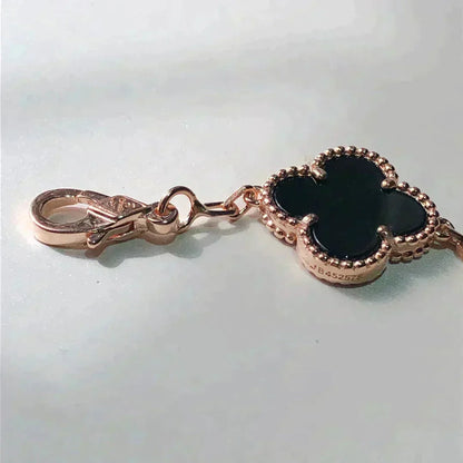 [LOXURA]CLOVER 5 MOTIFS MULTICOLOR BRACELET