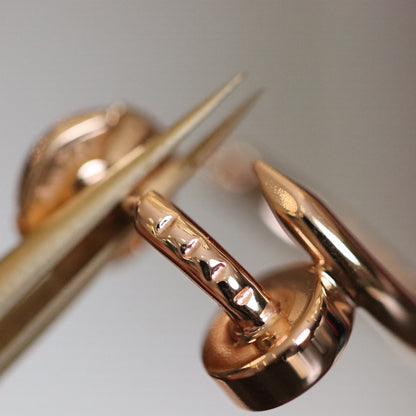 [LOXURA]JUSTE EARRINGS PINK GOLD