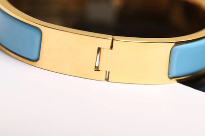 [LOXURA]H CLOUD BLUE BRACELET GOLD DIAMOND