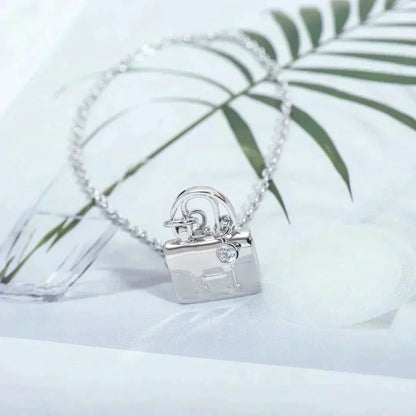 [LOXURA]AMULETTE PEDANT SILVER NECKLACE