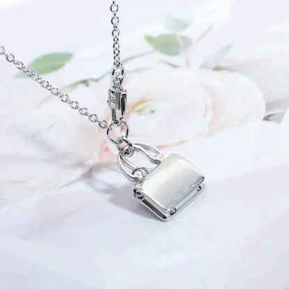 [LOXURA]AMULETTE PEDANT SILVER NECKLACE