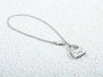 [LOXURA]AMULETTE PEDANT SILVER NECKLACE