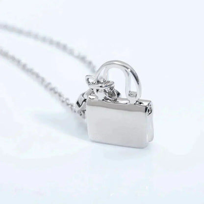 [LOXURA]AMULETTE PEDANT SILVER NECKLACE