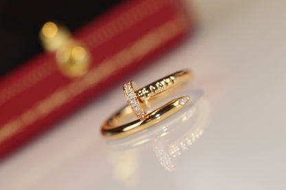 [LOXURA]JUSTE RING 2.65MM GOLD DIAMOND